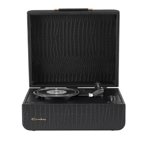 Platine vinyle Bluetooth Noir Croco