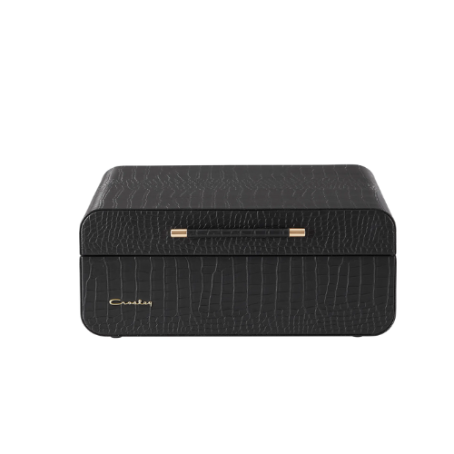 Platine vinyle Bluetooth Noir Croco