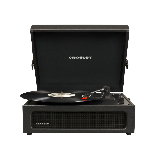 Platine vinyle Bluetooth 2-en-1  Noir