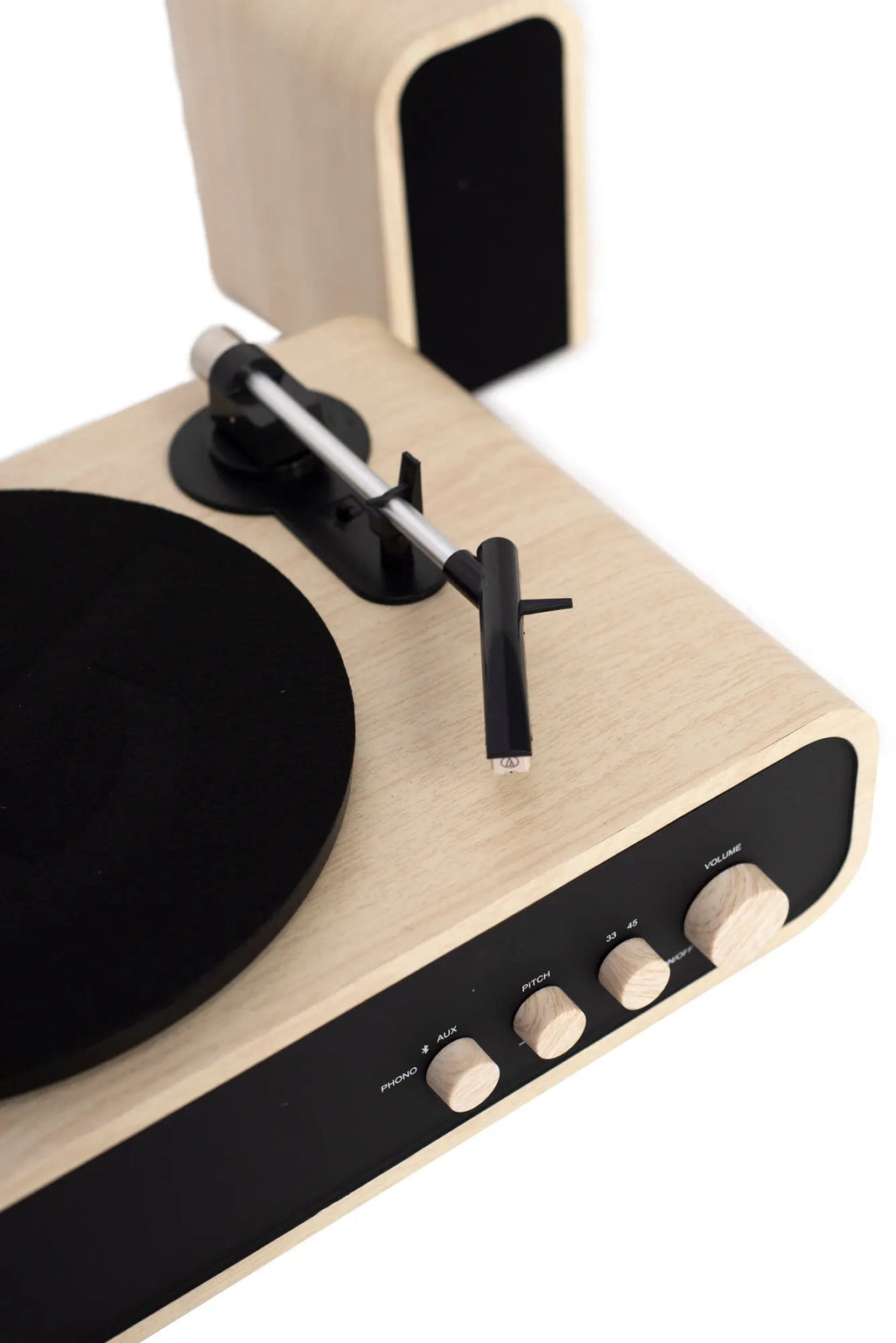 Platine vinyle avec enceintes externes