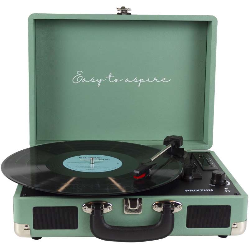 Tourne-disque vinyle portable 39,5 cm