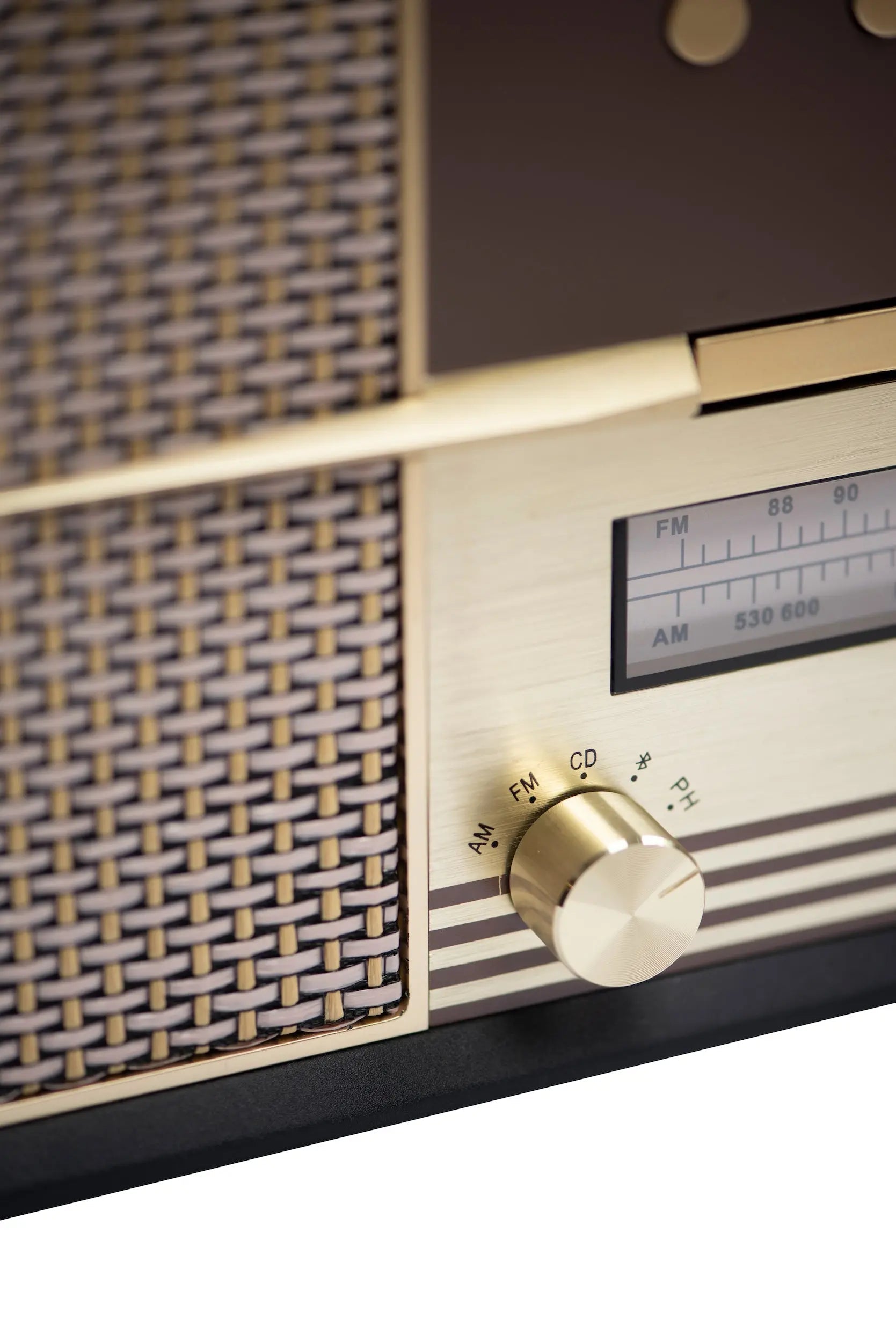 Rhapsody avec platine vinyle, lecteur CD et cassette