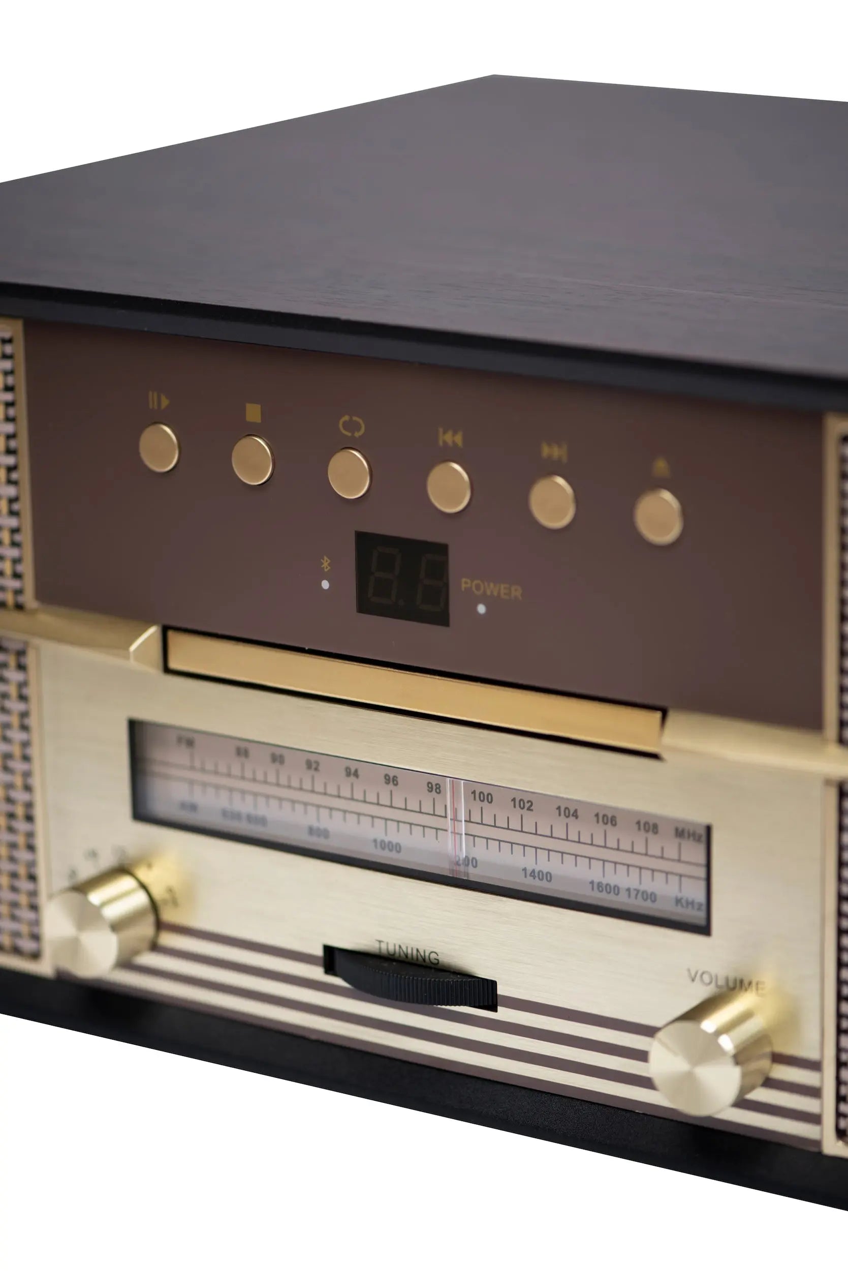 Rhapsody avec platine vinyle, lecteur CD et cassette