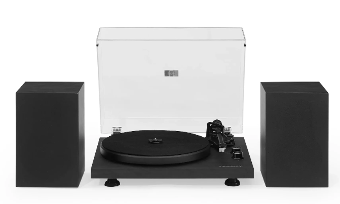 Platine vinyle Bluetooth avec enceintes