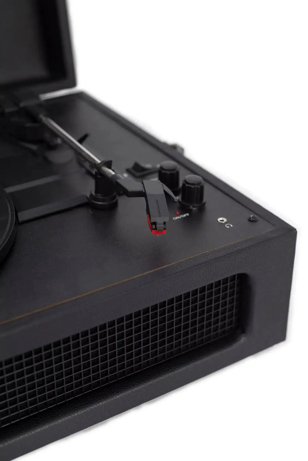 Platine vinyle Bluetooth 2-en-1  Noir