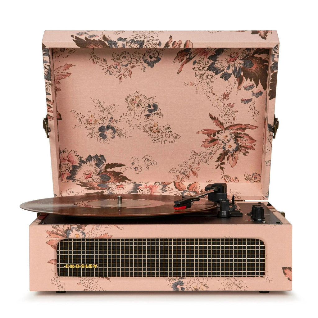 Platine vinyle Bluetooth 2-en-1 Floral