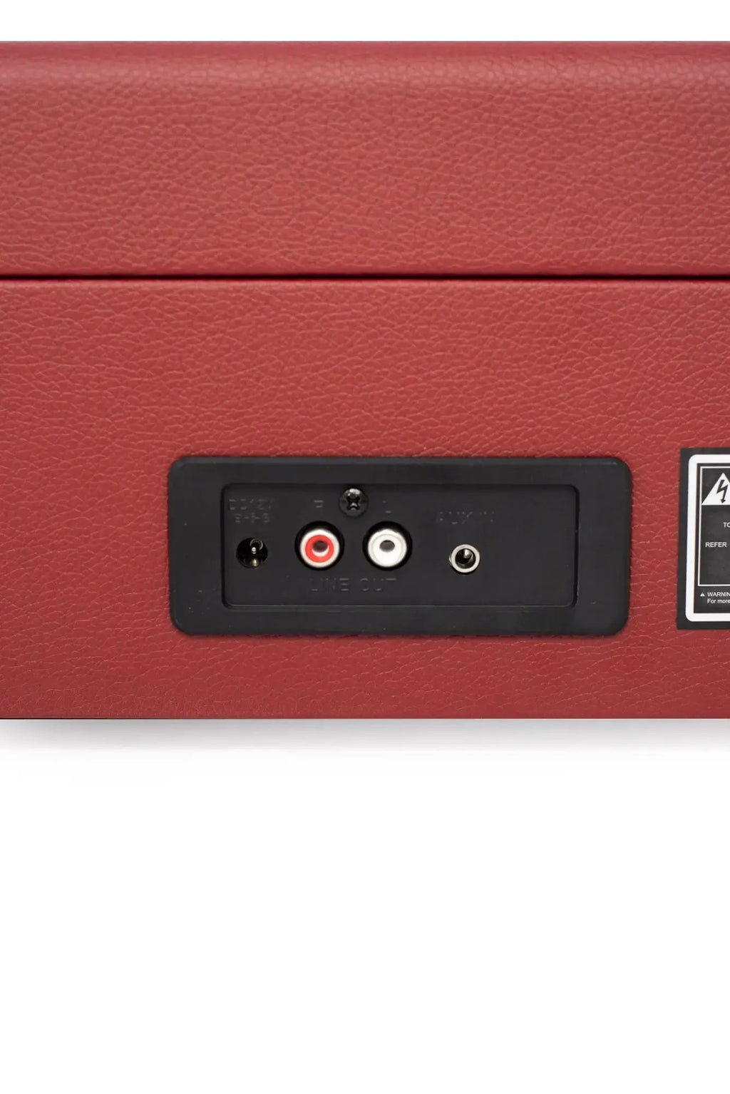 Platine vinyle Bluetooth Bordeaux