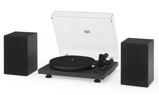 Platine vinyle Bluetooth avec enceintes
