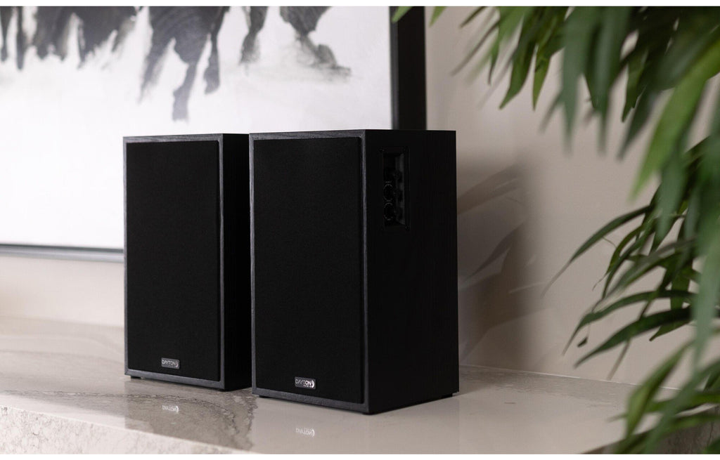 Enceintes bibliothèque amplifiées