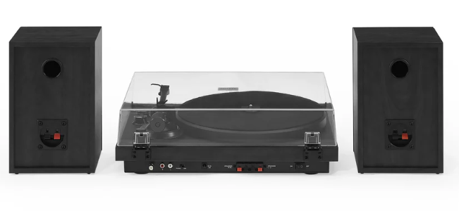 Platine vinyle Bluetooth avec enceintes